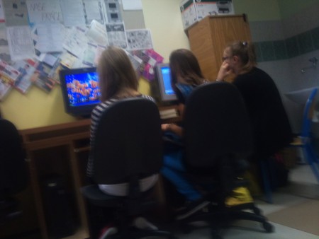 Na hodine informatiky